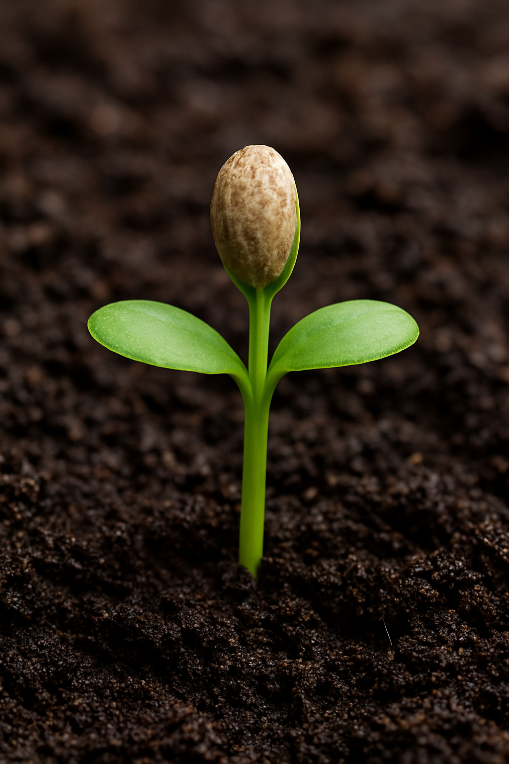 Germinación de semilla en sustrato